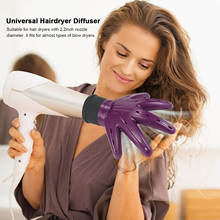 Difusor Universal para secador de pelo, cubierta con forma de mano, capucha de silicona, accesorios de peinado para cabello rizado, novedad de 2021 2024 - compra barato