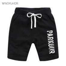 Boy Kids Shorts Children Summer Cotton Short Pants For Girls Toddler Shorts Casual Parkour Printed Clothing 2-8 Years 2024 - buy cheap