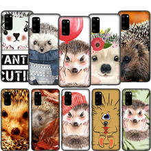 T8 Cute Cartoon Hedgehog Case for Samsung A01 A10 A11 A20 A20E A21 A30 A40 A41 A50 A51 A60 A70 A71 A81 A91 M10 M20 M30 2024 - buy cheap