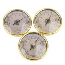 3 IN 1 Air Pressure Gauge Thermometer Hygrometer Barometer Weather Forecast 72mm 2024 - buy cheap