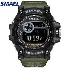 SMAEL-reloj Digital deportivo para hombre, cronógrafo de lujo, militar, LED, para exteriores 2024 - compra barato