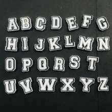 Hot Sales 100PCS Wholesale Mix Letters Alphabet PVC Craft Flat Back For DIY Phose Case Shoes Scrapbook Charms Jewelry 2024 - buy cheap