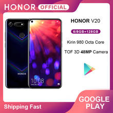 Google Play Honor V20 View 20 Smartphone Android 9.0 kirin 980 Octa Core FingerPrint ID 6.4 inch 3*Cameras 4000 mAh Cell Phone 2024 - buy cheap