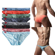 Wholesale 8PCS/Set Mens Briefs Sexy Underwear Bikini Briefs Cotton Underpants Gay Male Soft Bulge Pouch Exotic Jockstrap Panties 2024 - buy cheap