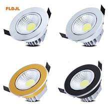 Dimmable LED downlight COB ceiling spotlight 7w 9w 12W 15W 20W AC85-265V ceiling recessed light indoor lighting 2024 - buy cheap