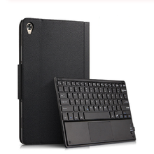 Stand Cover Case For Huawei Mediapad M6 10.8 inch 2019 Tablet Protective Shell wireless Bluetooth keyboard PU Leather Funda+pen 2024 - buy cheap