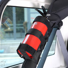 For Jeep Wrangler Fire Extinguisher Fixed Fastener Strap Holder Car Adjustable Roll Bar 2024 - buy cheap