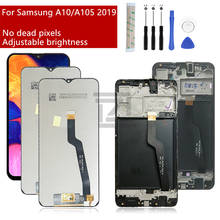 Для Samsung Galaxy A10 Lcd 2019 A105 A105F SM-A105F дисплей сенсорный экран дигитайзер с рамкой для samsung a10 запасная часть экрана 2024 - купить недорого