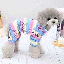 Mono con pantalones para perro, pijama para primavera y otoño, ropa para mascota, traje para cachorro, Yorkshire, Pomeranian, caniche 2024 - compra barato