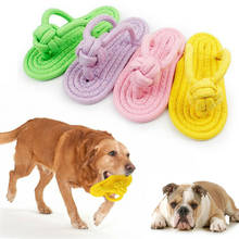 Creative Cotton Slipper Rope Pet Dog Cat Chew Toy Funny Flip Flop Puppy Dog Teeth Training Cleaning Molar interactive Toys 2024 - buy cheap