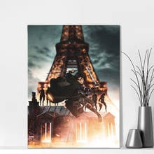 Levi Ackerman Attack on Titan Anime Decoration Home Decor Canvas Painting Living Room Wall Art Pictures Posters Prints 2024 - buy cheap