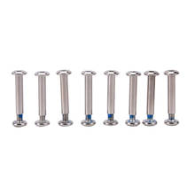 Skate shoes axles Roller Skates Parts Axle Male And Female Screws For Child Kid Or Adult Free Skating Inline Skates 8pcs/set 2024 - buy cheap