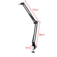 Cantilever Universal Bracket Adjustable Boom Table Holder M6 Installation Aperture For Video Microscope Camera Image Acquisition 2024 - buy cheap