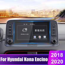 Película protectora de pantalla LCD para coche, cristal templado para Hyundai KONA 2017, 2018, 2019, 2020, navegación GPS, accesorios de pegatinas 2024 - compra barato