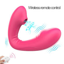 Wireless 10 Speed Sucking Vibrator Remote Control Clitoris Stimulator Erotic Vibrating Vagina Clitoral Clit Sucker Women Sex Toy 2024 - buy cheap