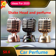 Fashion Microphones Stlye Dashboard Perfume Car Ornament Seat Air Freshener Auto Perfume Diffuser Interior Decor Car Accessories 2024 - buy cheap