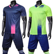 Camisa de futebol 2021, conjunto de roupas de futebol para meninos e meninas, uniforme de treinamento infantil para homens e crianças, personalizado 2024 - compre barato