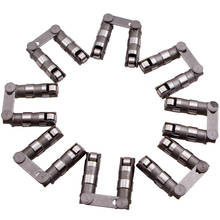 Levantadores de rolos hidráulicos com barra de ligação, bloco pequeno para chevy sbc 350 265 400 v8 2024 - compre barato