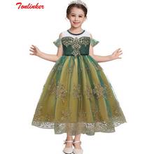 Girls Dress Costume Princess Dressing Up With Cape For Girl  Carnival Fancy Party Dress Kids Dresses Child Clothing 2024 - buy cheap