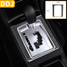 For Mitsubishi Lancer EVO X 2008-15 Carbon Automatic Transmission Gear Box Shifter Surround Frame Cover Sticker Car Accessories 2024 - buy cheap