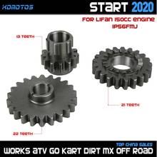 150cc Motorcycle Start Gear Bridge Gear Driven Gear Kit For lifan 150 LF150 1P56FMJ Horizontal Engine Dirt Pit Bike Parts 2024 - buy cheap