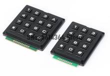 Матрица 3x4/4x4, модуль клавиатуры 12 кнопок для MCU Arduino 2024 - купить недорого