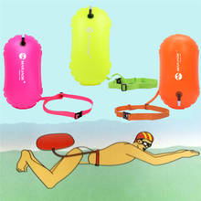 Boya de natación engrosada de PVC, bolsa de aire individual, boya salvavidas para natación, impermeable, 3 colores 2024 - compra barato