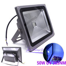 UV LED Floodlight 50W 365nm 85-265V High Power Ultra Violet Detection Flood Light 2024 - buy cheap