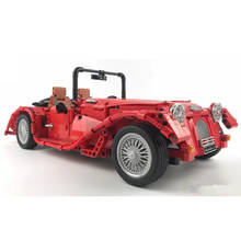 Famous Classic Vintage Convertible Old Car MOC Building Blocks Sets Bricks Model Kids Toys For Children Compatible City Gift 2024 - buy cheap