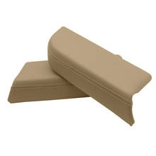 1Pair Beige Front Door Panel Armrest Cover Leather  For Honda Pilot 2009-2013 2024 - buy cheap