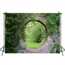 Mocsicka весенний фон для фотосъемки лес зеленый лист кирпичный фон для Фотокабины фоны для фотосъемки в студии 2024 - купить недорого