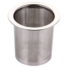 Stainless Steel Tea Infuser Silver Mesh Kitchen Accessories Safe Density Reusable Tea Strainer Herb Tea Tools Accessories 2024 - buy cheap