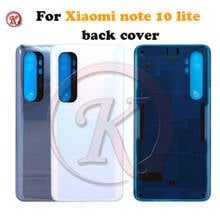 For Xiaomi Mi Note 10 Lite Back Battery Cover Rear Glass Housing Door Case For Xiaomi Note10 Lite M2002F4LG M1910F4G Back 2024 - buy cheap