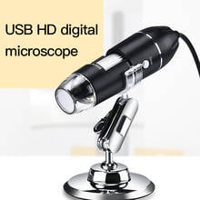 Adjustable 8 LED Digital Microscope Type-C/Micro USB Magnifier Electronic Stereo USB Endoscope for Mobile PC 500X/1000X/1600X 2024 - buy cheap