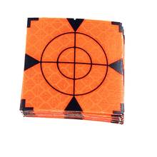 100pcs Orange Triangle Reflector Sheet Tape For Total StationSize 20 30 40mm Surveying Reflective Tape Target 2024 - buy cheap