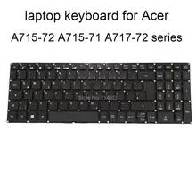 Teclados de repuesto A715 72 71 para Acer Aspire, 7 A715-72G GR, alemán, negro, notebook, LV5T, A80B, NKI151708B, original, nuevo 2024 - compra barato