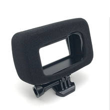 Brisa câmera de redução ruído esponja espuma caso capa para gopro 8 preto esporte câmera ação acessórios da câmera 2024 - compre barato