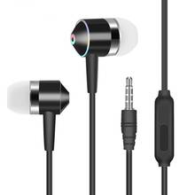 Portable Universal 3.5mm Wired Music Headsets Earbuds Earphone Stereo Gaming Earphones With Micphone For IPhone Xiaomi Huawei 2024 - buy cheap