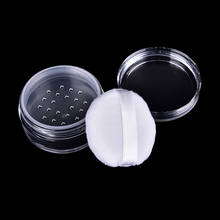 12ML Empty Loose Powder Compact With The Grid Sifter & Puff Jar Packing Container Powdery Cake Box Cosmetic Case Top Quality 2024 - buy cheap