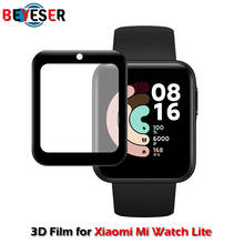 For XiaoMi Mi Watch Lite Screen Protector Protection Film For RedMi Watch Full Cover Smartwatch Soft Glass Not Tempered Glass 2024 - buy cheap