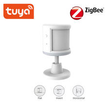 Tuya ZigBee-Sensor de movimiento PIR inteligente, inalámbrico, WiFi, Detector alimentado por batería, sistema de alarma para el hogar, funciona con IFTTT 2024 - compra barato