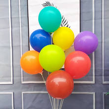 5/10/12 polegada decoração de festa balões gigante inflável hélio globos feliz aniversário decoração do casamento chá de bebê látex ballon 2024 - compre barato