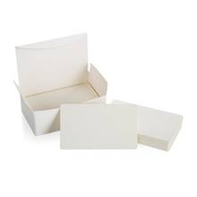 Blank White Cardboard paper Message Card Business Cards Word Card DIY Tag Gift Card About 100pcs (White) 2024 - buy cheap