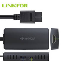 LiNKFOR N64 To HDMI Converter Adapter Plug and Play Support 1080P/720P SNES To HDMI Cable GameCube To HDMI HD Link Cable 2024 - buy cheap