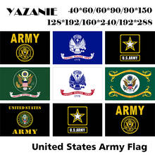 YAZANIE Field Flag United States of American Military US Army Flag US Army Retired Single or Double Sided Flags and Banners 2024 - buy cheap