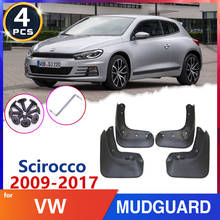 Guardabarros de aleta de barro para coche Volkswagen, accesorio Exterior de coche, productos, para Volkswagen Scirocco 2009 ~ 2017 2010 2011 2012 2015 2016 2024 - compra barato