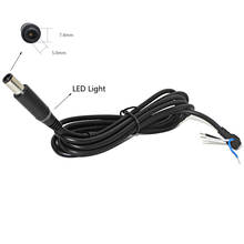 1.5M 7.4 x 5.0 mm Power DC Jack Charger Adapter Plug Cord Connector Cable Power Supply Cable with LED Light for Dell Laptop 2024 - buy cheap