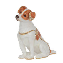 Jack Russell Terrier Trinket Box Jewelry Container Women Gift 2024 - buy cheap