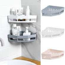 2020 New Bathroom Shelf Adhesive Storage Rack Corner Holder Shower Gel Shampoo Basket Bathroom Storage Shelves & Racks 2024 - buy cheap