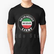 Camiseta con estampado de Sizilien, camisa 100% de algodón de gran tamaño, bricolaje, Sizilien, Aprilia, siciliana, Italia, Sommerurlaub 2024 - compra barato